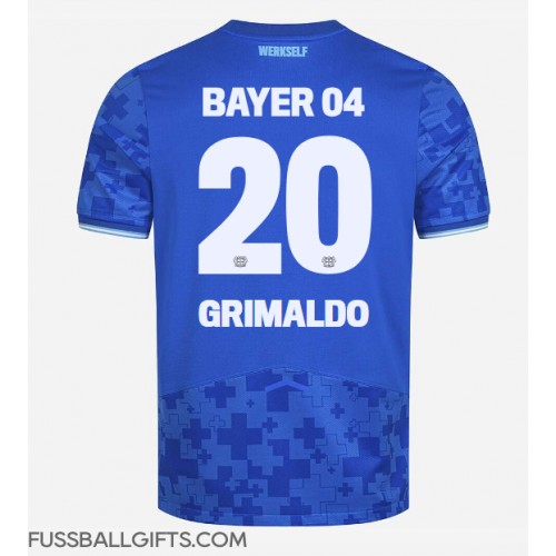 Bayer Leverkusen Alejandro Grimaldo #20 Fußballbekleidung 3rd trikot 2025-26 Kurzarm